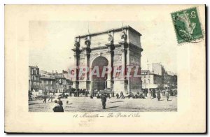 Old Postcard Marseille La Porte d'Aix