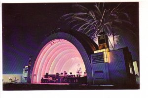 Illuminated Bandshell at Night, Canadian National Exhibition, Toronto, Ontario