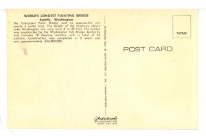 WA - Seattle. Evergreen Point Bridge