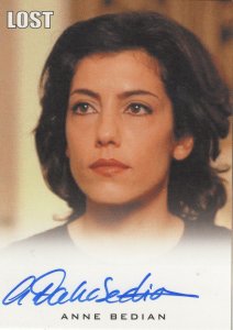 Anne Bedian Lost TV Show Hand Signed Official Autograph Card