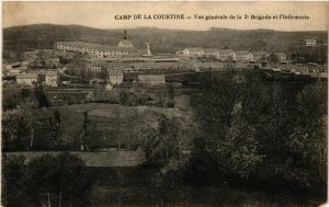 CPA MILITAIRE Camp de la Courtine-Vue générale (317352)