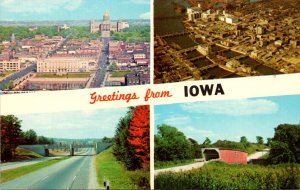 Greetings From Iowa Split View