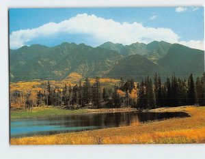 Postcard Needles Mountain in the San Juan Range, Magnificent Colorado