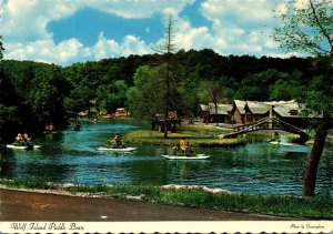 Arkansas Dogpatch USA Wolf Island Paddle Boats