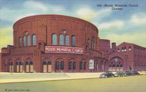 Moody Memorial Church Chicago Illinois Curteich