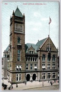 Newark NJ Post Office New Jersey Postcard C47