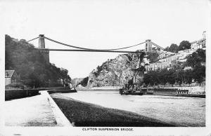 uk29363 clifton suspension bridge real photo uk bristol
