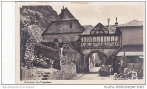 Germany Braubach Die Philippsburg Real Photo