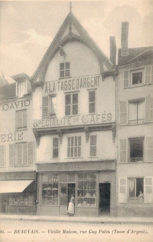 France Beauvais Vieille Maison rue Guy Patin Tasse d'Argent 03.31