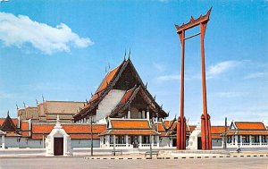 Giant Swing, Sao Ching Cha, Wat Sutat Bangkok Thailand Unused 