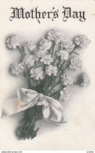 MOTHER'S DAY , white flowers , 1913