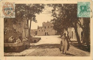 Algeria Oran a pretty corner of an Arab village 1925