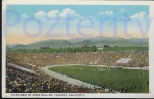 TOURNAMENT OF ROSES PARADE STADIUM 1924 PASADENA  CALIFORNA