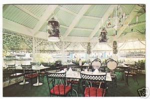 Creighton Restaurant Indoor Fort Lauderdale FL postcard