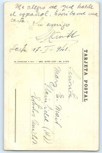 Tucuman Argentina Postcard General Manuel Belgrano Creator Flag c1930's