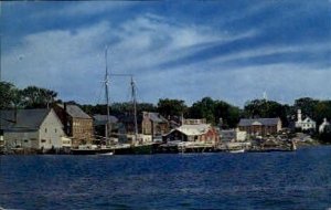 Waterfront in Damariscotta, Maine