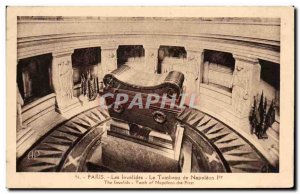 Old Postcard Paris Les Invalides The Tomb of Napoleon 1st