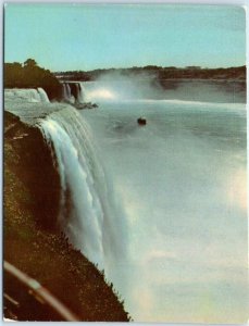 M-62881 American Falls New York & Horseshoe Falls Ontario Canada from Prospec...