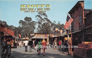 Knott's Berry Farm & Ghost Town - Buena Park, California CA Postcard