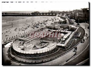 Modern Postcard Les Sables d'Olonne Vendee Beach and Pool