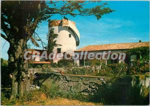 Modern Postcard Ile de Re (Ms. Ch) A Pretty corner Fleuri Loix and former Hou...