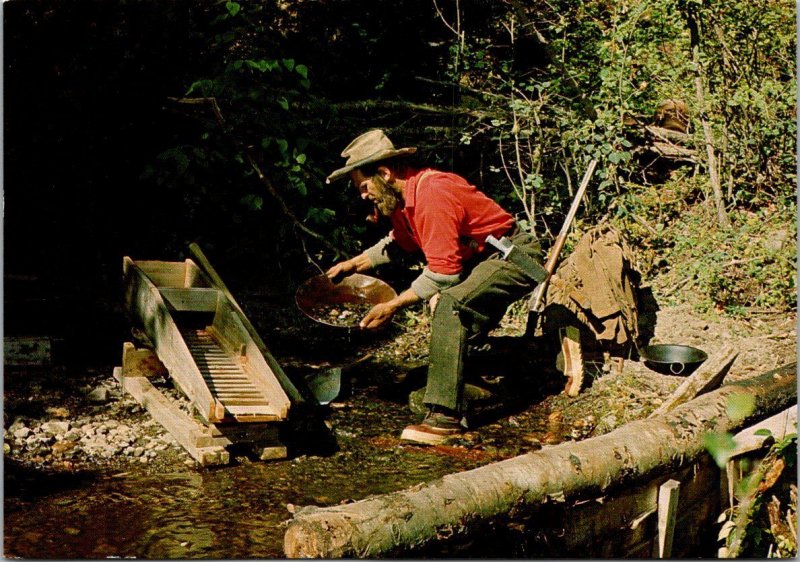 Canada British Columbia Gold Panning