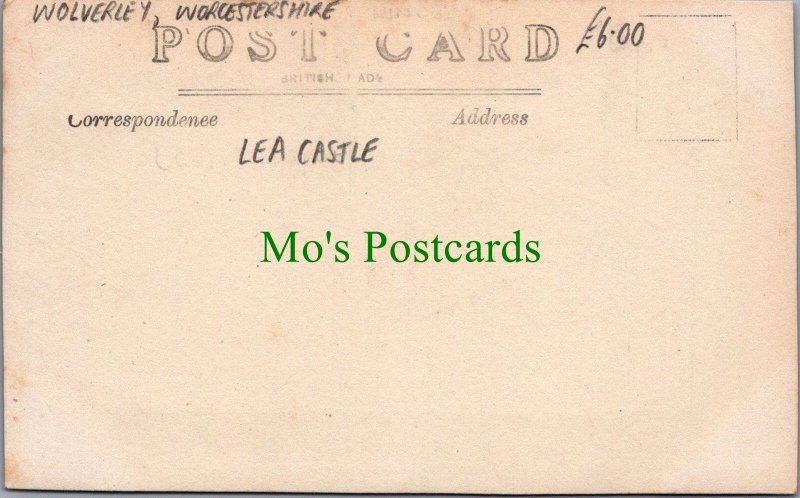 Worcestershire Postcard - Lea Castle, Wolverley SW6674