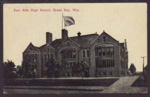 East Side High School,Green Bay,WI Postcard 