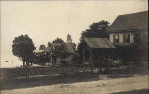 Northport Maine ME Bay View Park Camp Ground 1900s-10s RPPC Real Photo Postcard