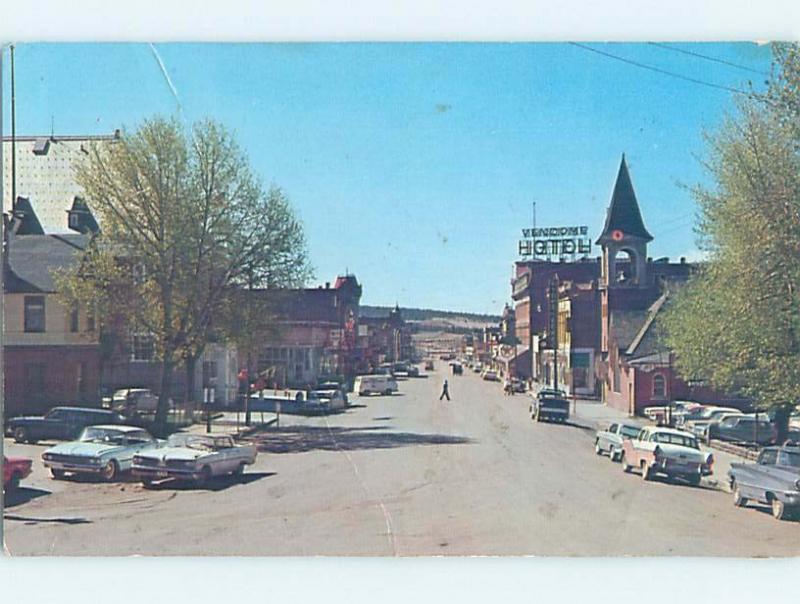 Pre-1980 SHOPS ALONG STREET Leadville - Near Breckenridge Colorado CO G5018