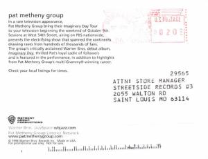 Pat Metheny Group - Warner Brothers