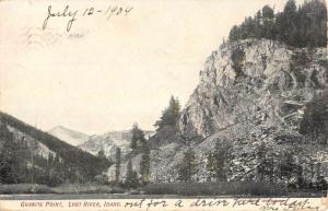 Lost River Idaho Granite Point Scenic View Antique Postcard K84016