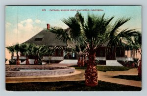 San Diego CA-California, Mission Cliff, Pavilion, Fountain, Vintage Postcard