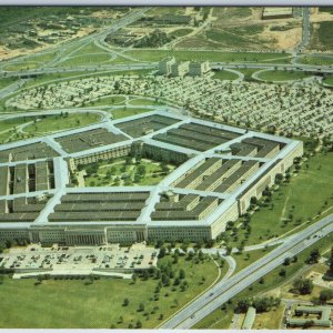 c1950s Arlington, VA US Government Pentagon Military War Department Defense A211