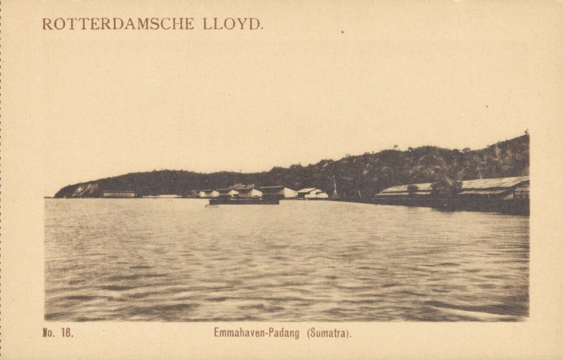 Indonesia Emmahaven Padang Sumatra Rotterdamsche Lloyd 03.24