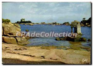 Postcard Modern Ploumanac'h in Perros Guirec