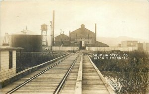 Postcard 1911 California Black Diamond Columbia Steel Contra Costa CA24-2859