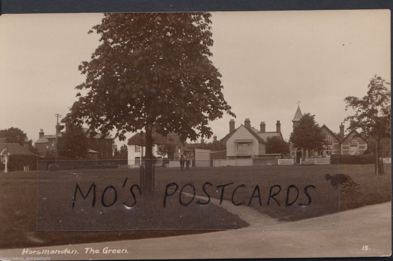 Kent Postcard - Horsmonden - The Green    Z481