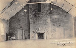 American Legion Home Auditorium Blairsville, Pennsylvania PA  