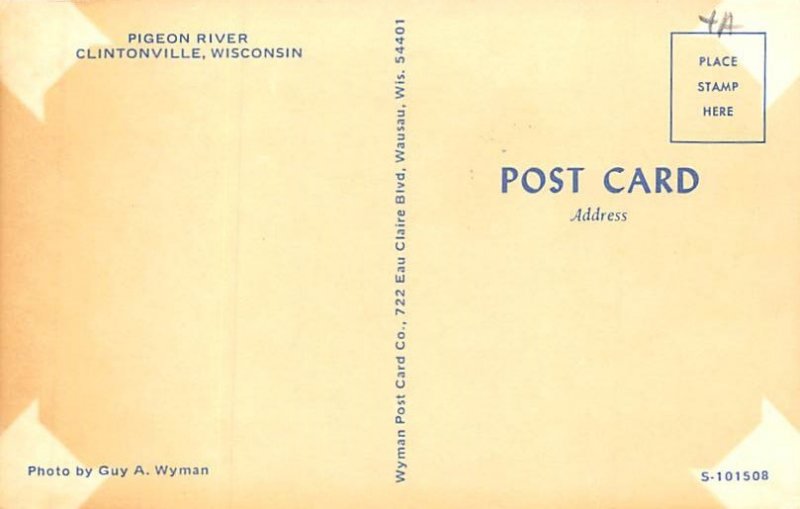 Pigeon River Postcard