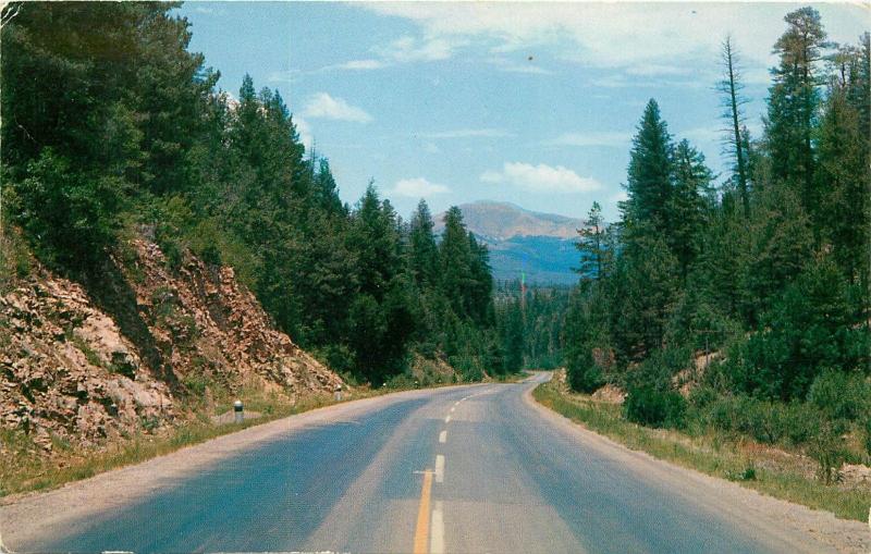 Dark Canyon US 70 Mescalero Apache Indian Reservation New Mexico NM Postcard