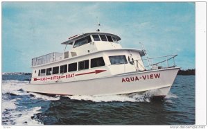 Aqua-view, Scenic Tour, Glass Bottom Boat, 40-60s