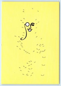 PLANTERS PEANUTS Advertising ~ MR. PEANUT Connect the DOT to DOT  4x6 Postcard