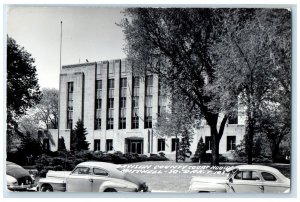 c1940's Davisan County Court House Mitchell South Dakota SD RPPC Photo Postcard