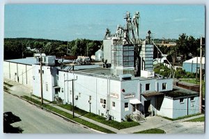 Cedar Rapids Iowa Postcard Diamonds Mills Inc. Culture Plant Exterior View c1960