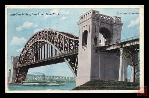 Hell Gate Bridge, East River, NYC