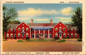 Linen Postcard Monteagle Hotel in Monteagle, Tennessee