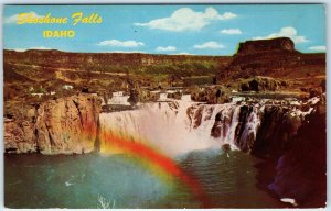 c1960s Twin Falls, ID Shoshone Falls Snake River Canyon Scenic Chrome PC A319