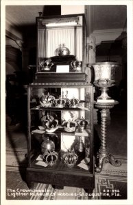 RPPC The Crown Jewels Lightner Museum of Hobbies in St. Augustine, Florida