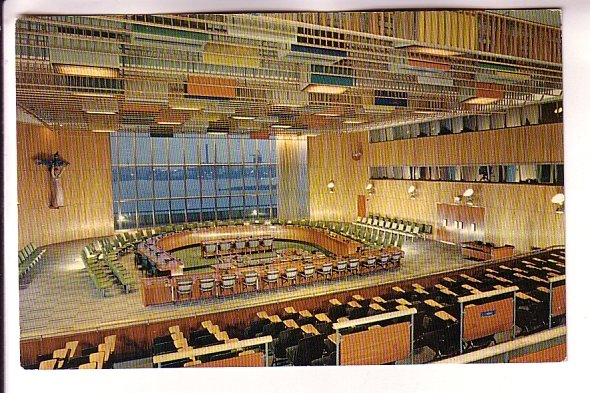 Trusteeship Council Chamber, United Nations Conference Building, New York